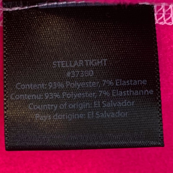 NWOT Obermeyer Juniors Pink Stellar Cropped Tight - Picture 6 of 9